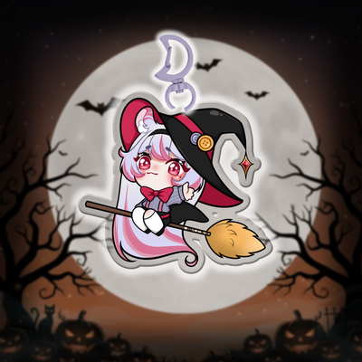 Brelok „FufuChiru – Witchy Flight!”