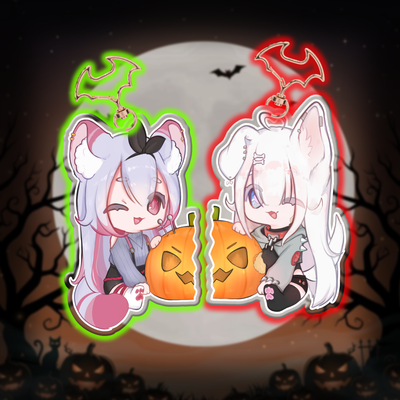 Zestaw breloków „Rikki Rakku & FufuChiru